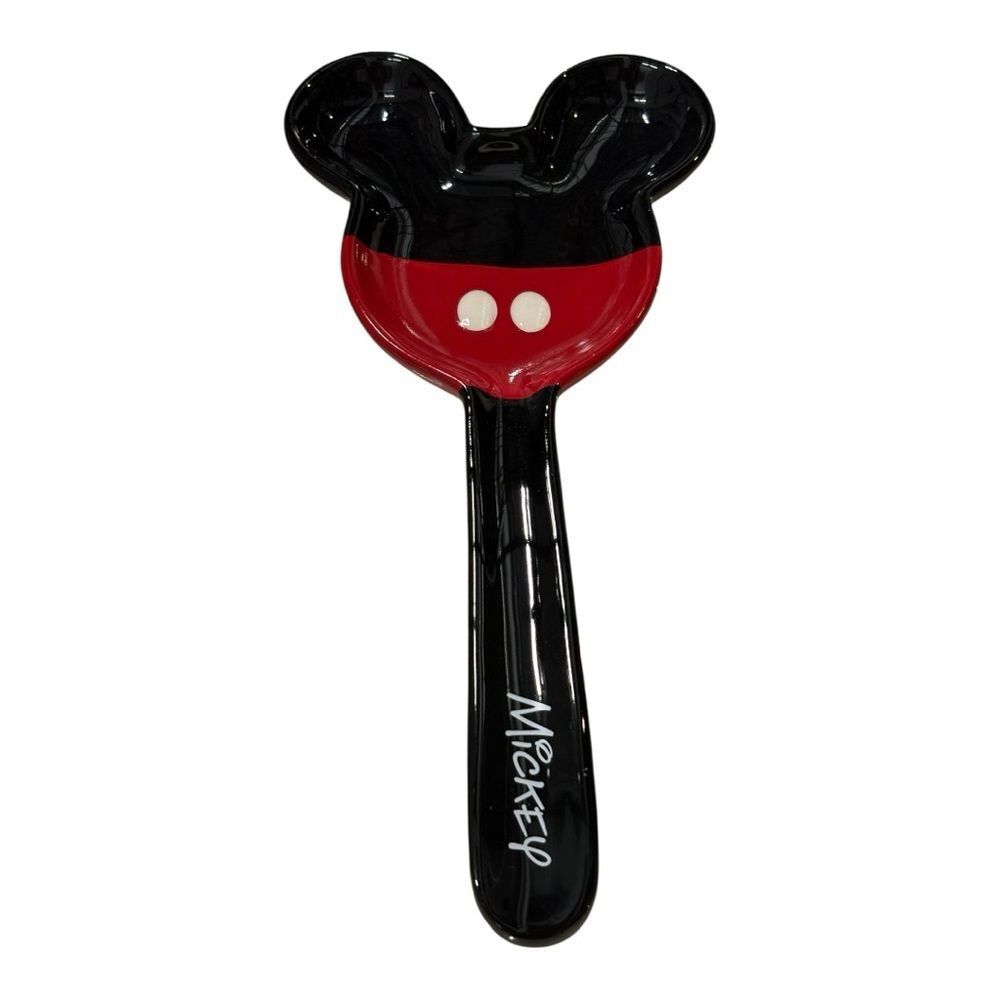 Disney Mickey Mouse Black and‎ Red Spoon